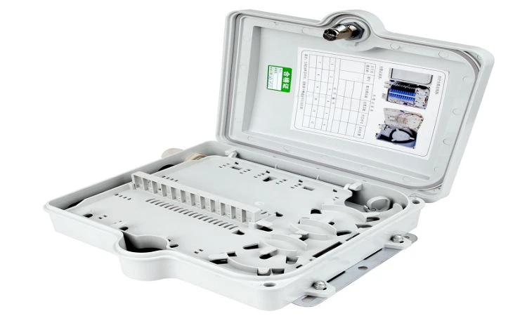 Caja de distribución de fibra óptica de 24 núcleos
