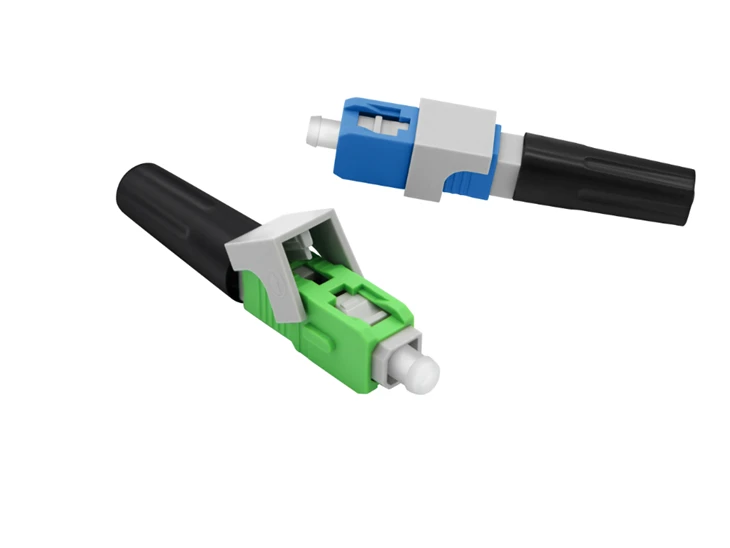 Conector rápido de fibra óptica