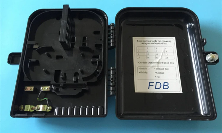 Caja Ftth de fibra óptica de 12 núcleos
