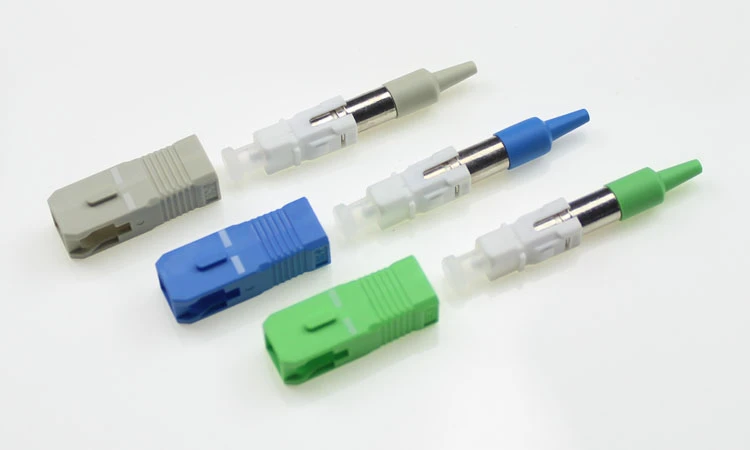 Conector SC de fibra óptica