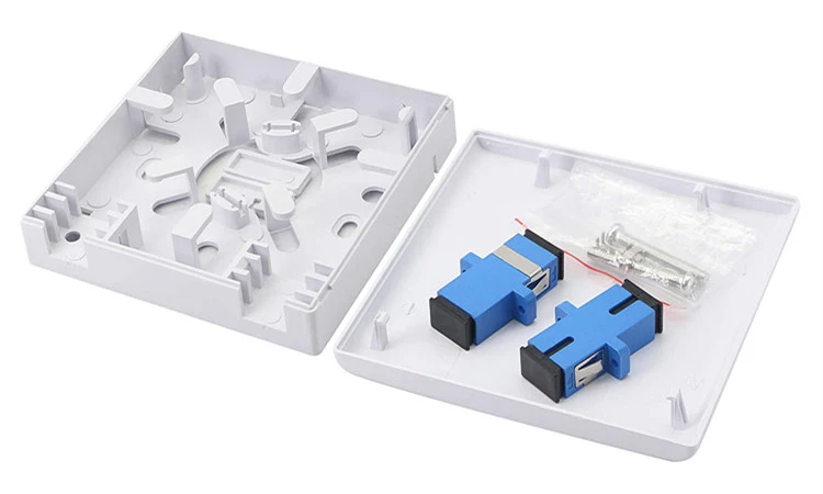 Caja de terminales de fibra óptica de 2 núcleos