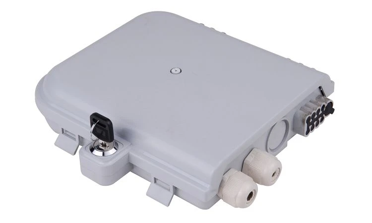 Caja de terminales de fibra óptica de 8 núcleos
