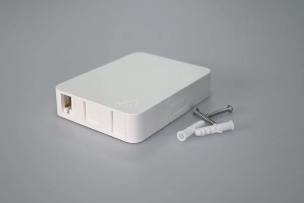 Caja de terminación de fibra óptica FTTH de 2 núcleos